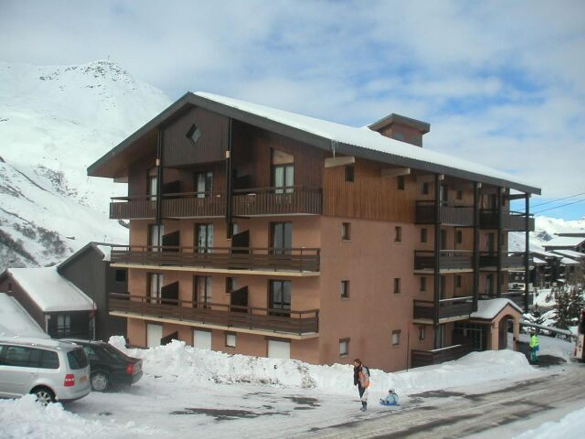 Апартаменты Studio Cabine Classique Aux Menuires, Proche Des Pistes - Fr-1-344-1228 Сен-Мартен-де-Бельвиль Экстерьер фото